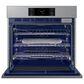 Samsung 2-Piece Kitchen Package with 30" Single Wall Oven and 36" Smart Gas Cooktop in Stainless Steel, , large