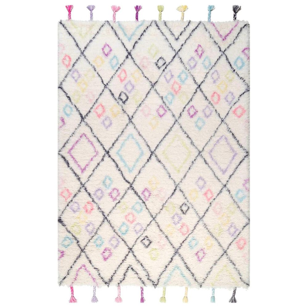 nuLOOM Irisa MTIR02A 8'3" x 11' Off White Kids Rug, , large