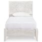 Ashley Paxberry Twin Bed in White Wash, , large