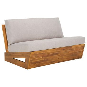 Safavieh Lynn Outdoor Sofa in Light Grey, , large
