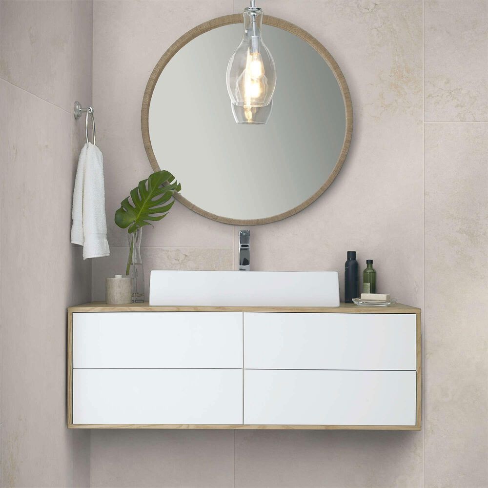 Shaw Layered Earth Ivory 24&quot; x 48&quot; Porcelain Tile, , large