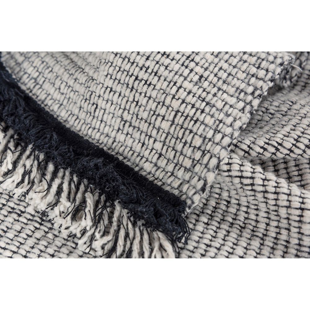 Rizzy Home Donny Osmond 3-Piece Twin Wedding Blanket in Black, , large