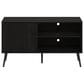 HOMLUX 43.3" TV Stand with 1-Door in Espresso, , large