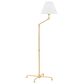 Hudson Valley Lighting Classic No.1 Floor Lamp in Aged Brass, , large