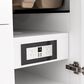 James Martin Vanities Breckenridge 72" Double Bathroom Vanity in Bright White with 3 cm Eternal Marfil Quartz Top and Rectangular Sinks, , large