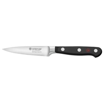 Wusthof Trident Classic 3.5" Paring Knife in Stainless Steel and Black, , large