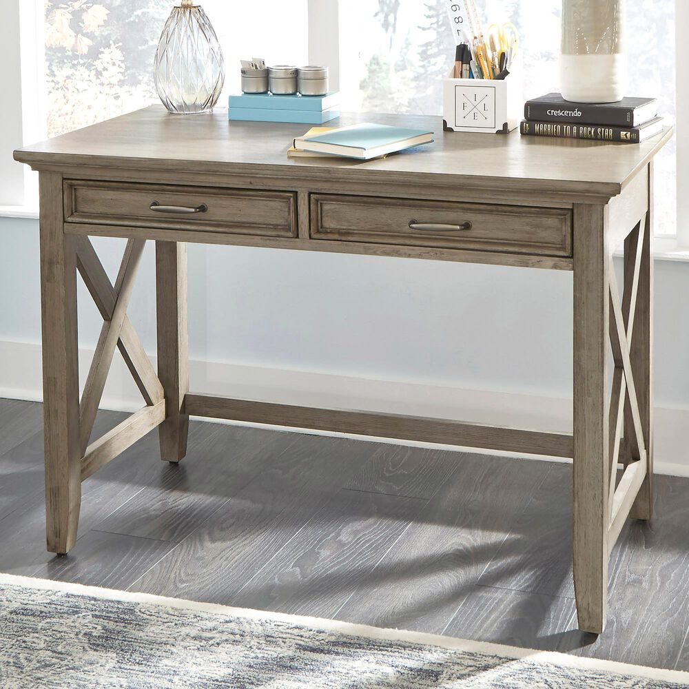 Homestyles Mountain Lodge Desk in Gray, , large