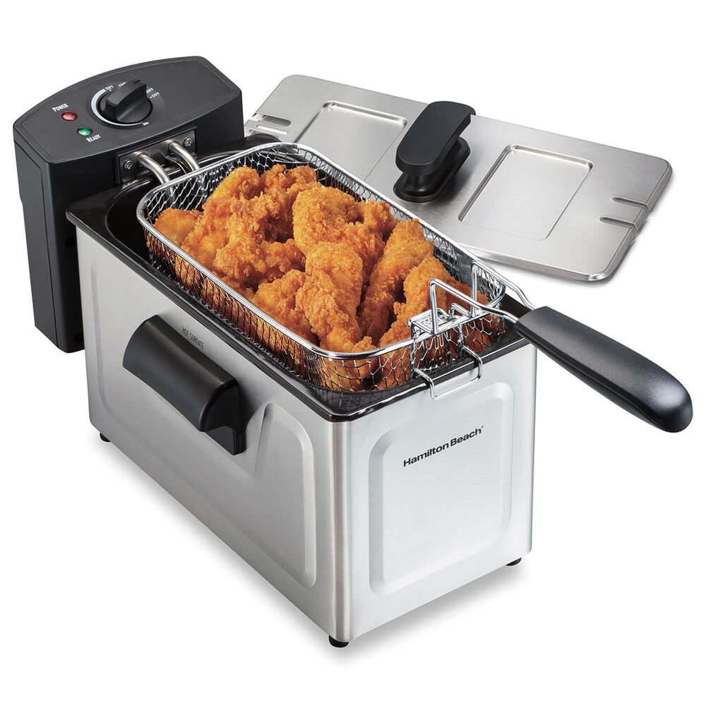 Hamilton Beach Deep Fryer w/ 8 Cup Food Capacity, , large