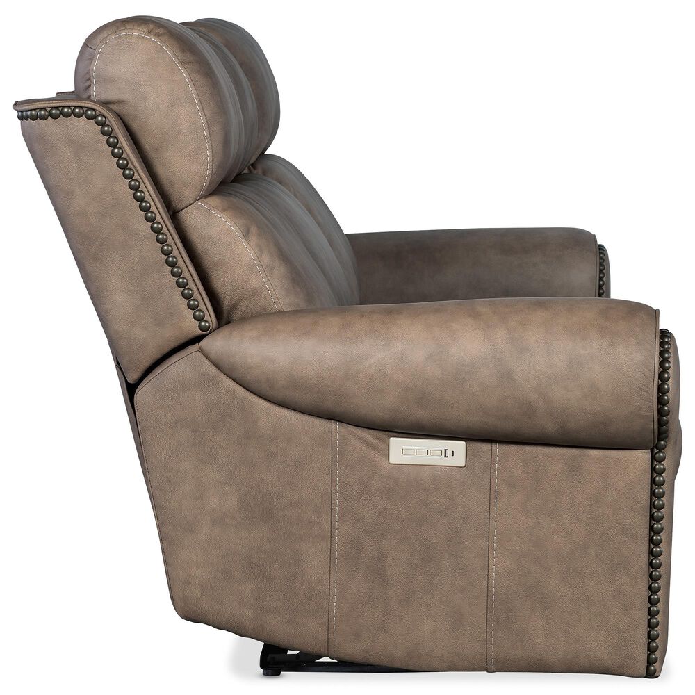 Hooker Furniture Duncan Power Reclining Sofa in Kalahari Camel, , large