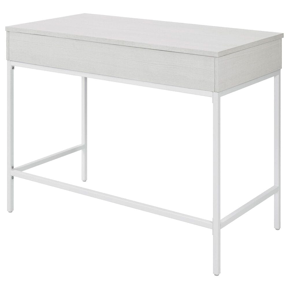 OSP Home Contempo Sit-To-Stand Adjustable Height Desk in White Oak, , large
