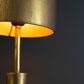 Kalalou Floor Lamp with Metal Barrel Shade in Antique Gold, , large