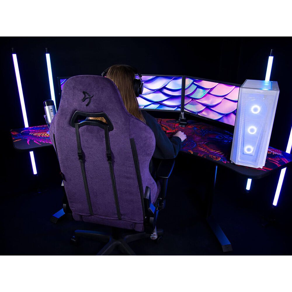 Arozzi Arena Angelo Gaming Desk in Crawling Chaos &#40;Box 1 of 2&#41;, , large