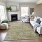 Dalyn Rug Company Silk Road Sage, Aloe, Fern, Copper and Ivory 6"6" x 9"6" Area Rug, , large