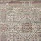 Safavieh Aria 8" x 10" Red and Creme Area Rug, , large
