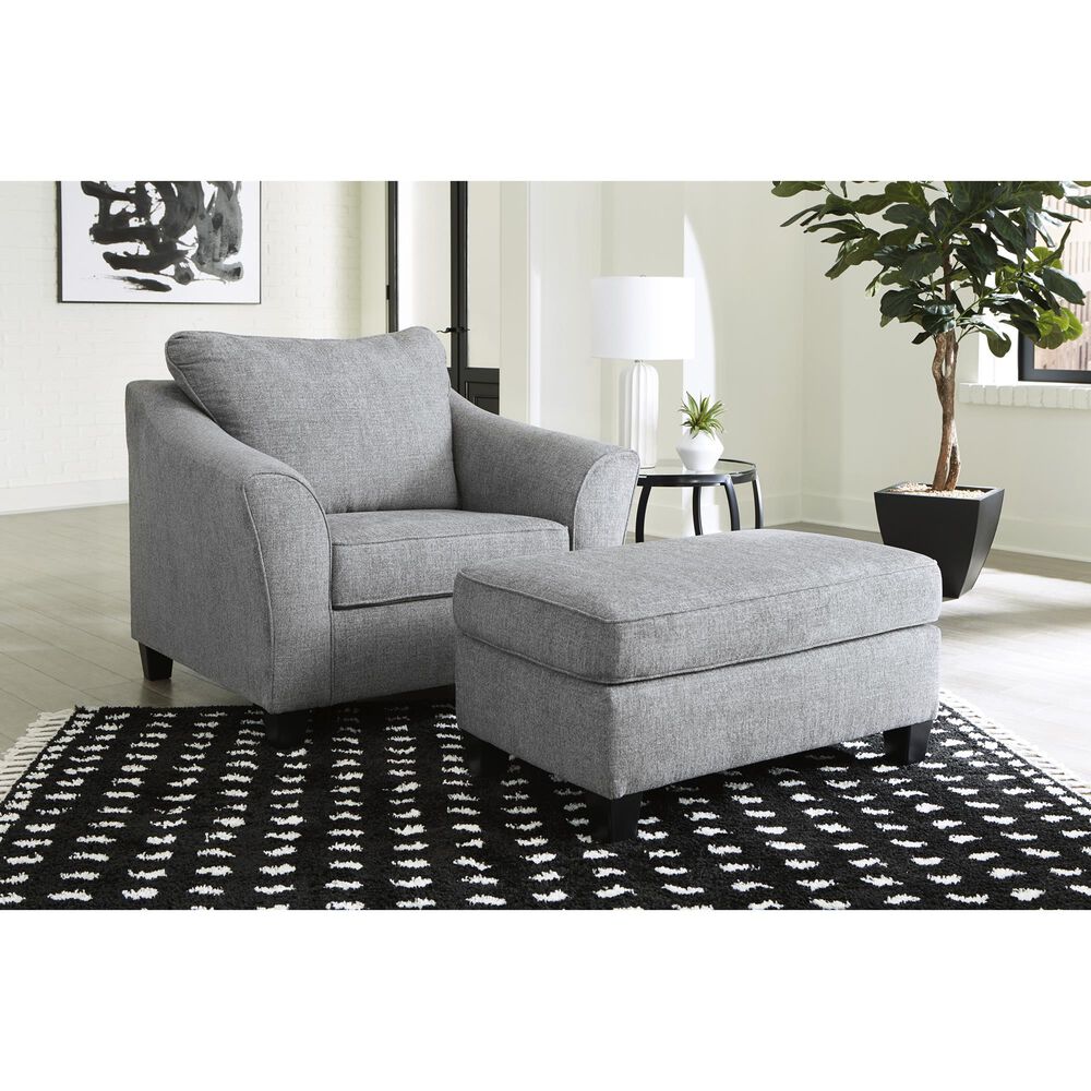 Ashley Mathonia Oversized Chair in Smoke, , large