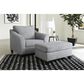 Ashley Mathonia Oversized Chair in Smoke, , large