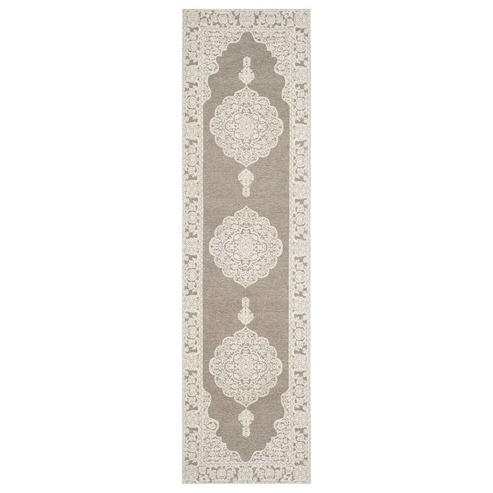 Safavieh Marbella MRB615A 2"3" x 6" Light Grey and Ivory Runner, , large