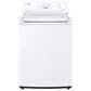 LG 4.1 Cu. Ft. Top Load Washer and 7.3 Cu. Ft. Gas Dryer Laundry Pair in White, , large