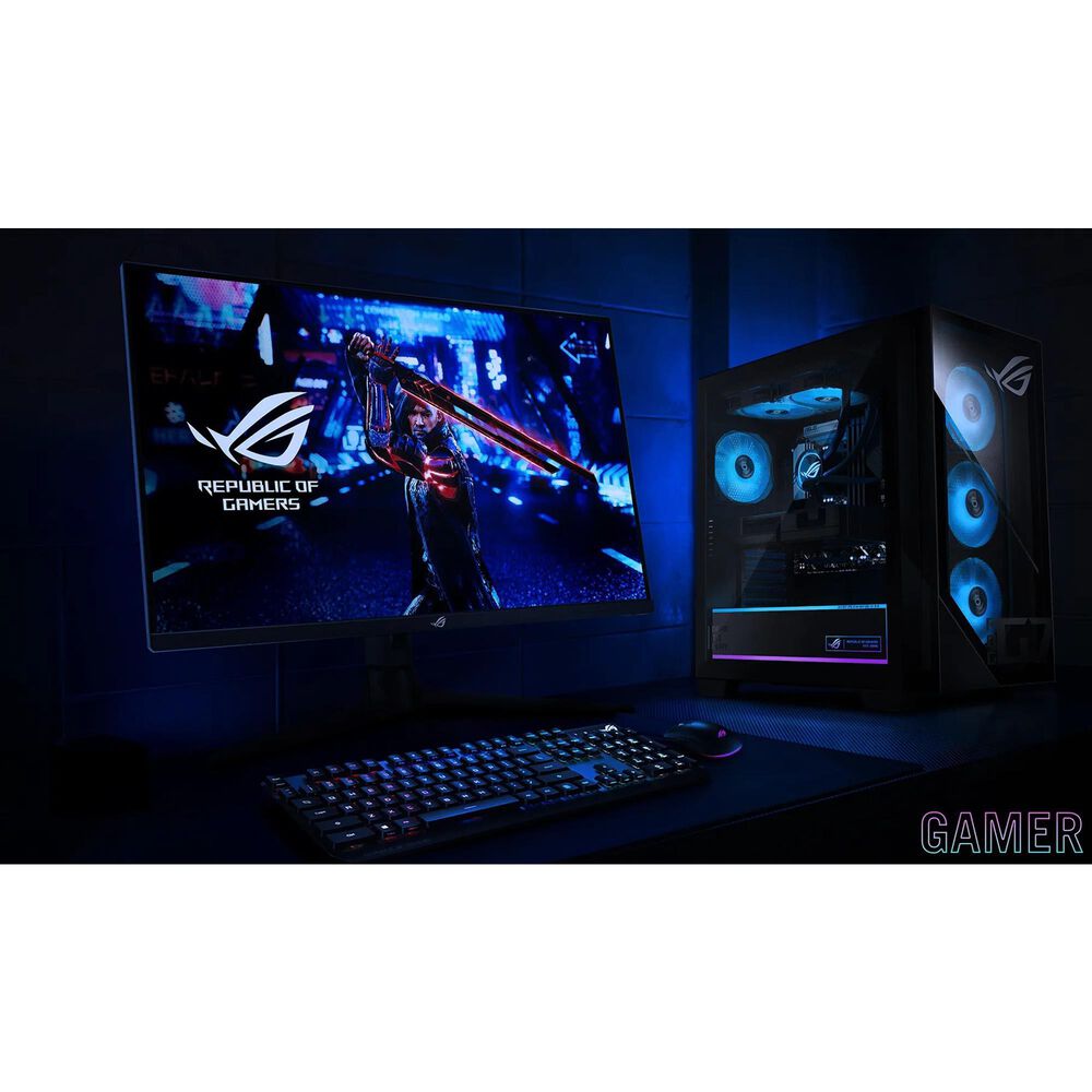 ASUS G700 Gaming Desktop | Intel Core Ultra 7 265F - 16GB RAM - NVIDIA GeForce RTX 5070 Graphics - 1TB SSD in Black, , large