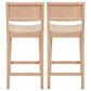 Linon Home Decor Devin Counter Stool in Unfinished (Set of 2), , large