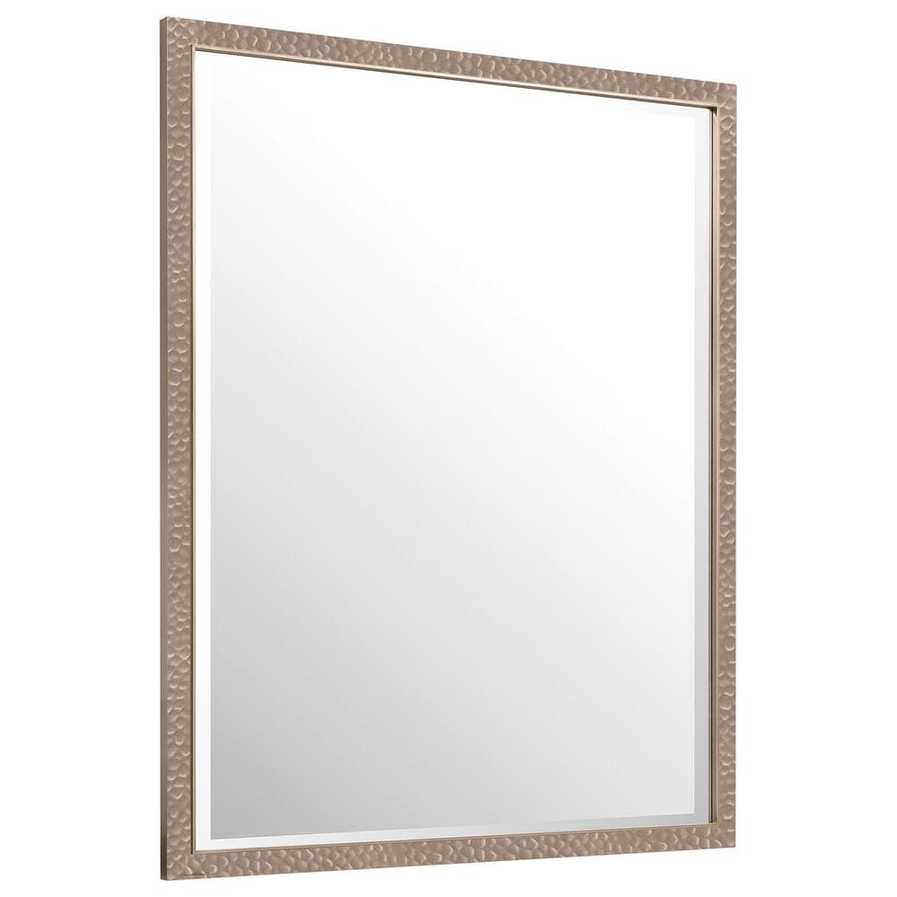 Hooker Furniture Archives 6-Drawer Dresser with Mirror in Classic Walnut and Satin Brass, , large