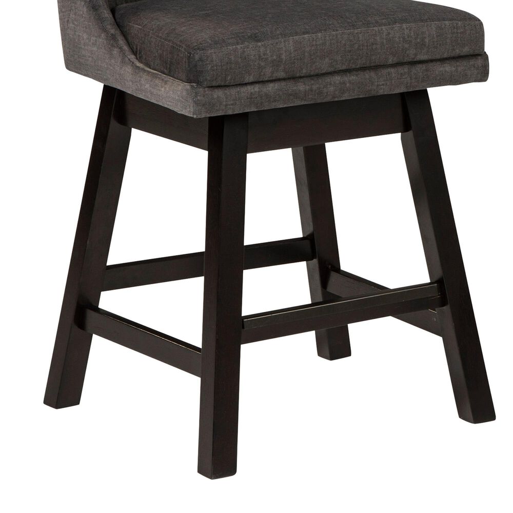 Ashley Tallenger Counter Stool Set of 2 in Dark Gray, , large