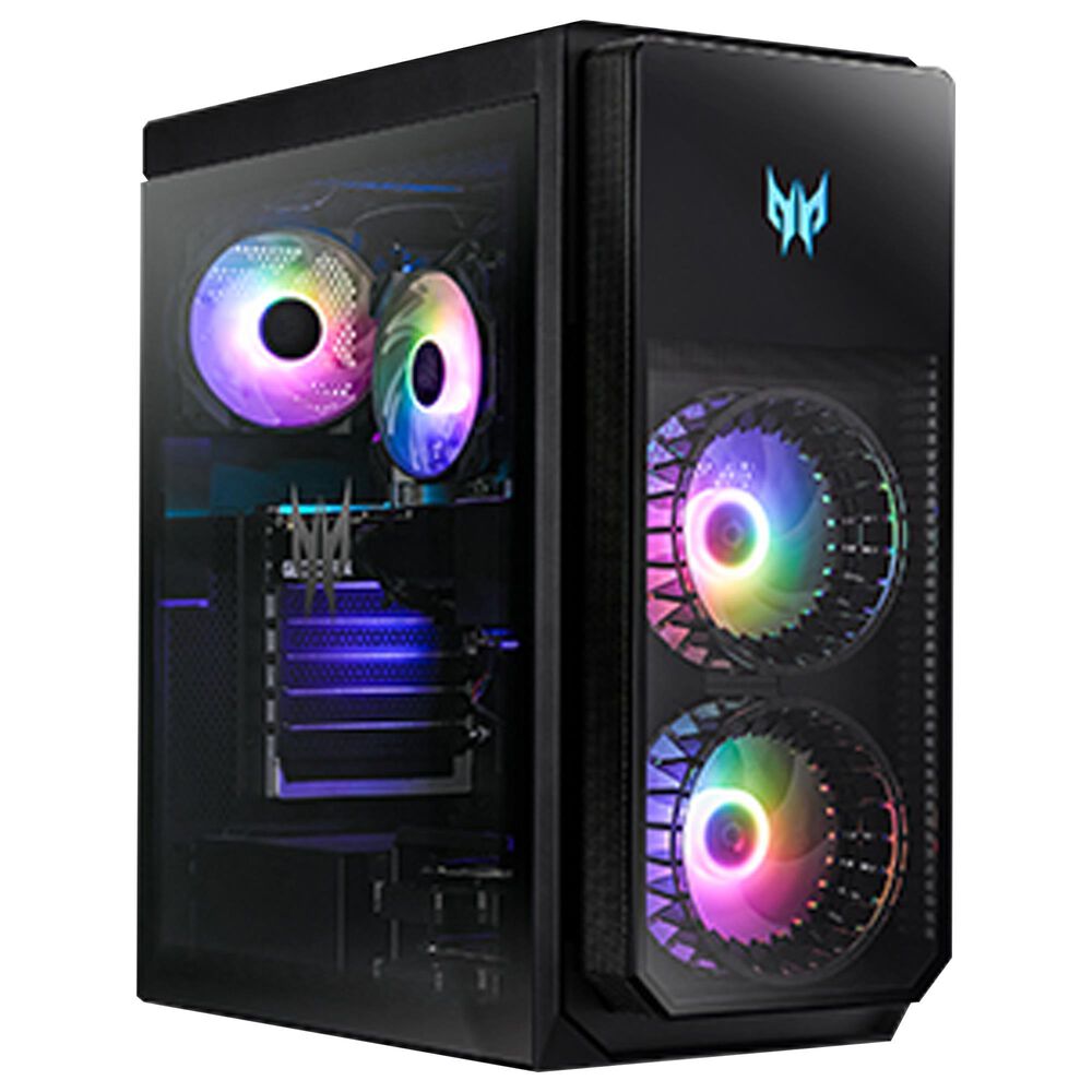 Acer Predator Orion 500 Gaming Desktop | Intel Core i7-12700F - 16GB RAM - NVIDIA GeForce RTX 3080 - 2TB HDD + 1TB SSD in Black, , large