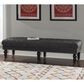 Linden Boulevard Celeste 62" Bench in Charcoal, , large