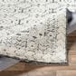 Surya Louvre Black, Ivory and Cream 10" x 14" Area Rug, , large