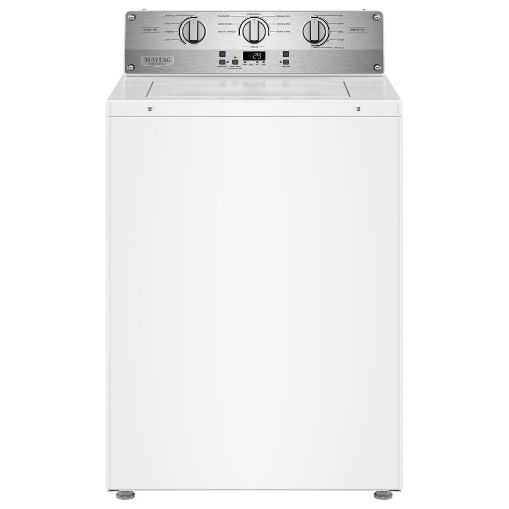 Maytag 3.8 Cu. Ft. Washer with DuraCore System in White, , large