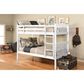 Sable Home Claire Twin over Twin Bunk Bed in White, , large