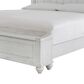 Ashley Kanwyn Queen Storage Bed in Distressed Whitewash, , large