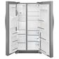 Frigidaire Gallery 2-Piece Kitchen Package with 36" Standard Depth Side by Side Refrigerator and 24" Dishwasher in Stainless Steel, , large