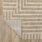 ROW by Oriental Weavers Hunter Beige and Ivory 6"7" x 9"6" Area Rug, , large