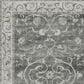 Dalyn Rug Company Tuscany 9" x 12" Charcoal Indoor/Outdoor Area Rug, , large