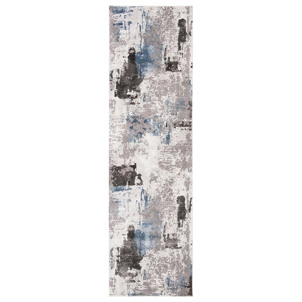 Safavieh Craft CFT820F 2"3" x 12" Grey and Blue Runner, , large