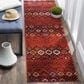 Safavieh Amsterdam AMS108D-28 2"3" x 8" Terracotta/Multi Runner, , large