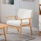 HOMLUX Accent Chair in Beige, , large