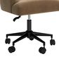 Ashley Austanny Home Office Desk Chair in Warm Brown, , large