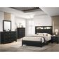 Crown Mark Cadence 4-Drawer Chest in Black, , large