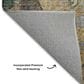 37B Trevi 10" x 14" Beige Area Rug, , large