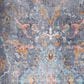 Feizy Percy 5"3" x 7"6" Blue and Multicolor Area Rug, , large