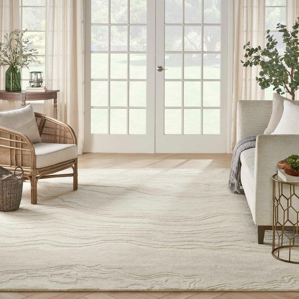 Nourison Graceful 7&#39;9&quot; x 9&#39;9&quot; Ivory Area Rug, , large