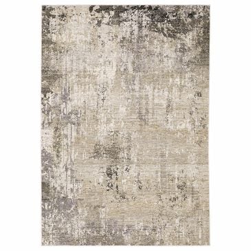 Oriental Weavers Nebulous Abstracted 6"7" x 9"6" Beige Area Rug, , large