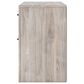 Ashley Broachmyn Twin Bed with Nightstand in Light Gray, , large