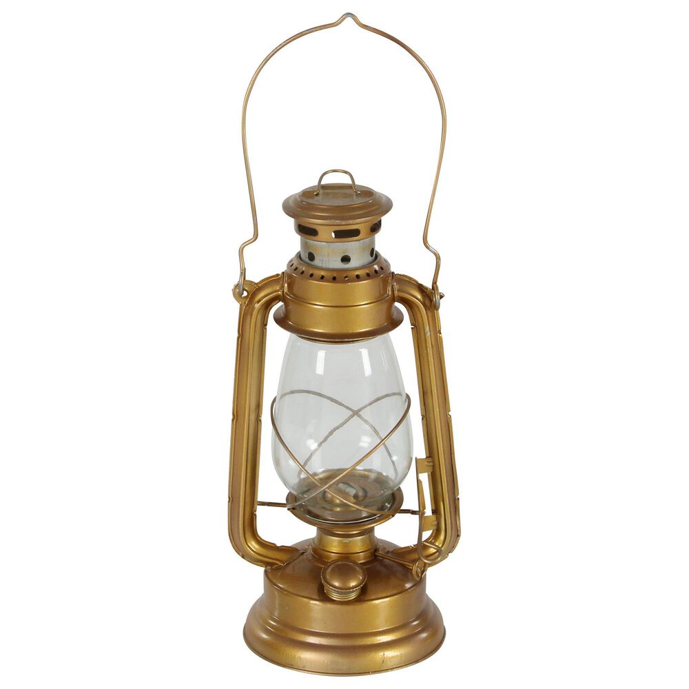 Maple and Jade 19&quot; x 6&quot; Coastal Metal Lantern in Multicolor &#40;Set of 3&#41;, , large