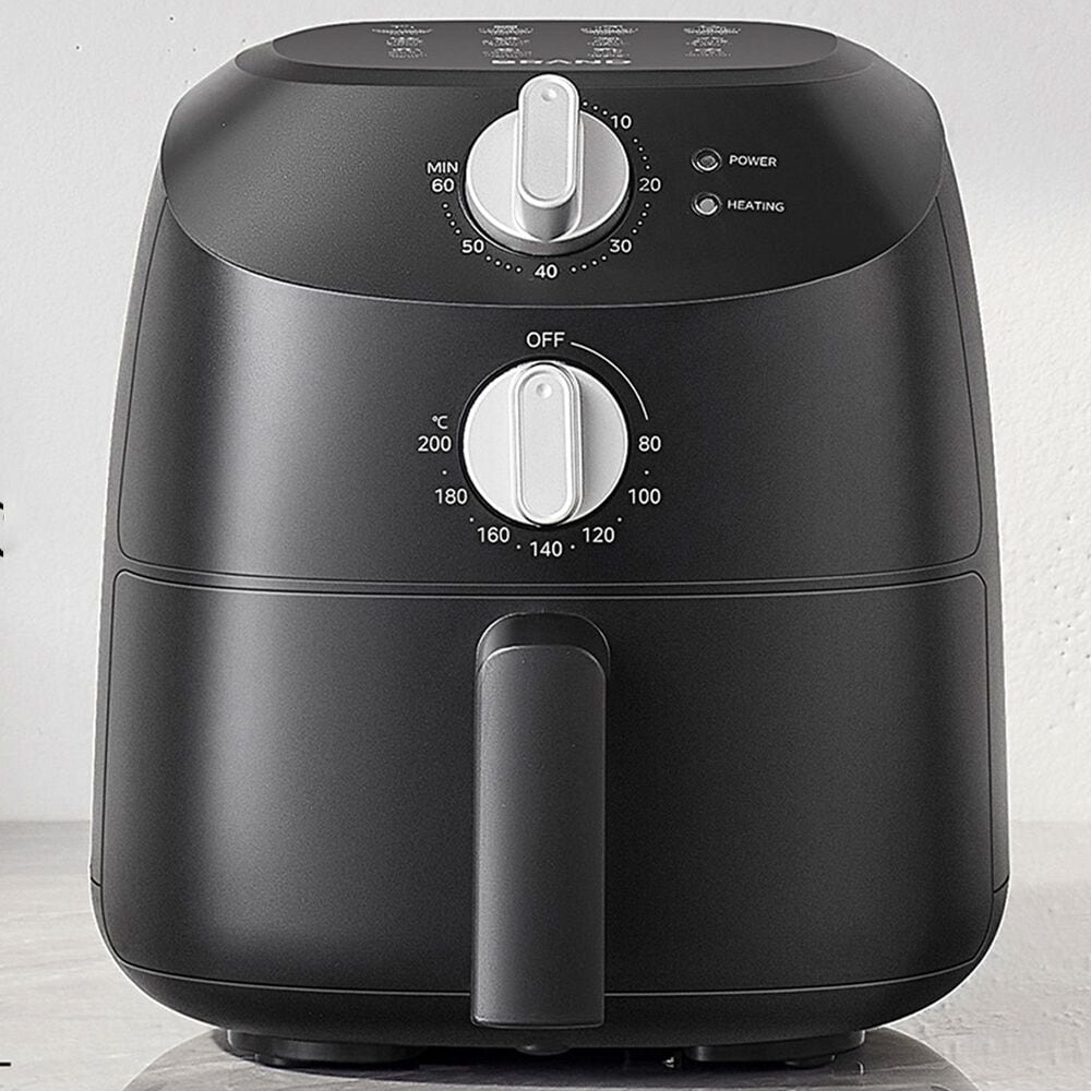 Midea 2.1 Quart Compact Air Fryer in Black, , large