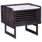 Moe"s Home Collection Paloma 1 Drawer Nightstand in Grey, , large