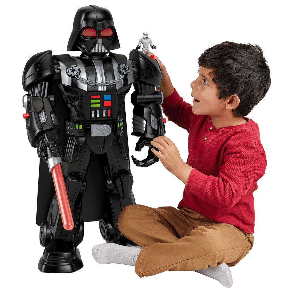Fisher Price Star Wars Darth Vader Bot Action Figure, , large