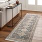 Surya Aida 2"7" x 9" Medium Gray, Gray, Beige, Charcoal and Tan Runner, , large